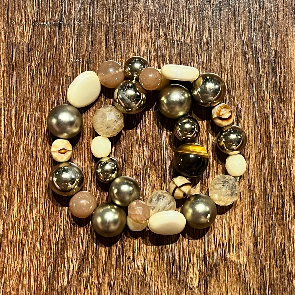 Neutral Beaded Bracelets